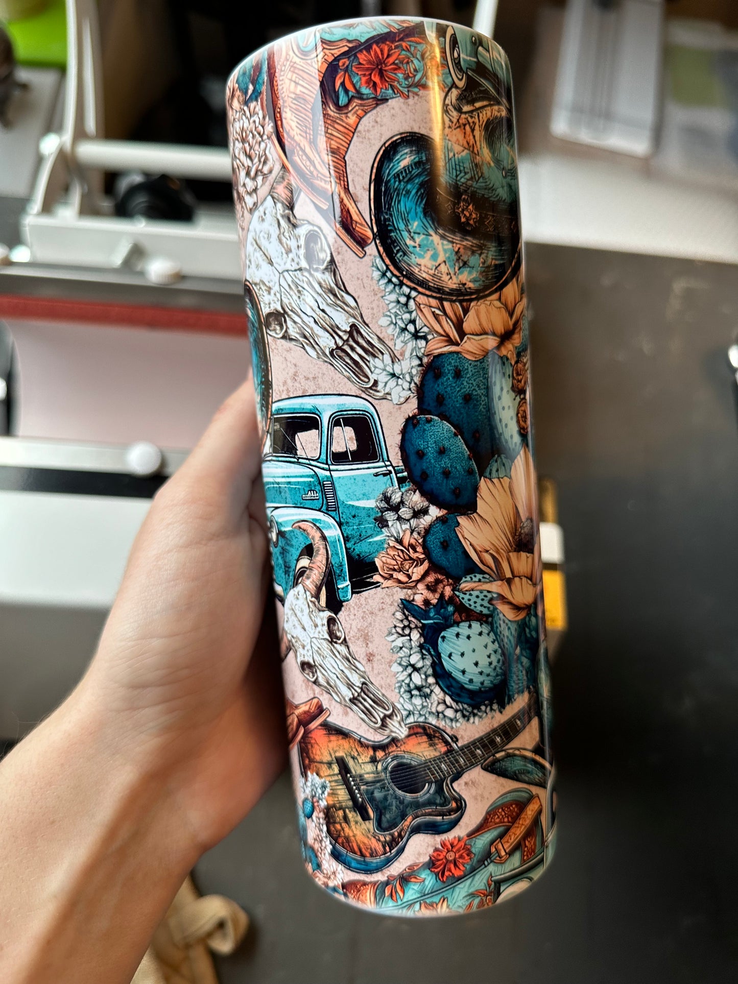 Western 20oz Skinny Tumblers
