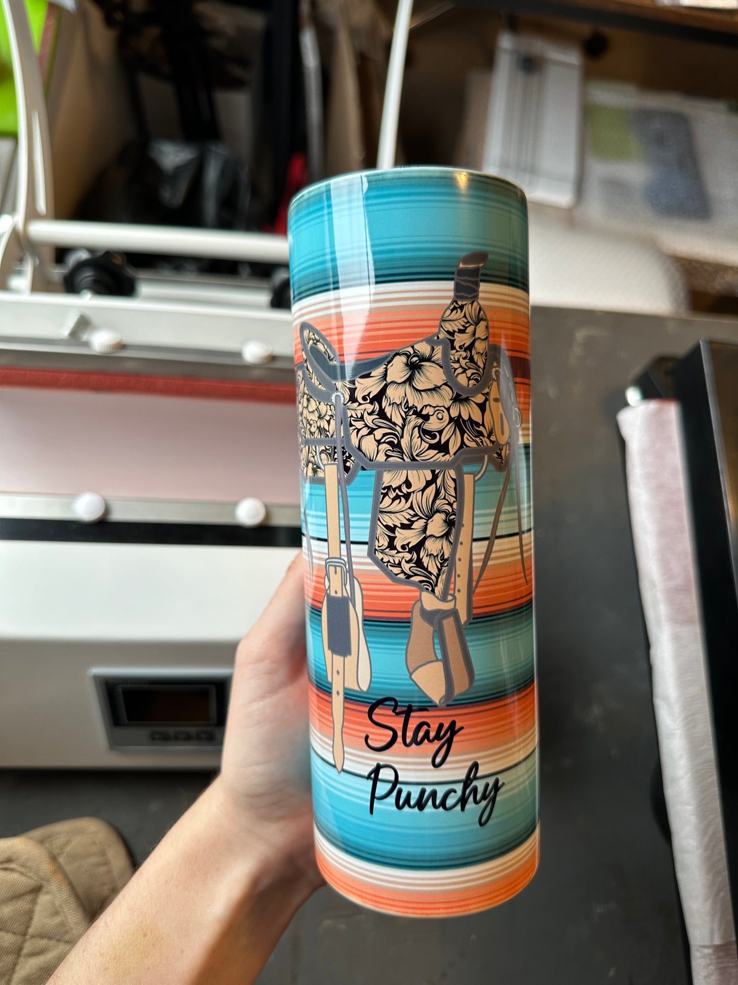 Western 20oz Skinny Tumblers