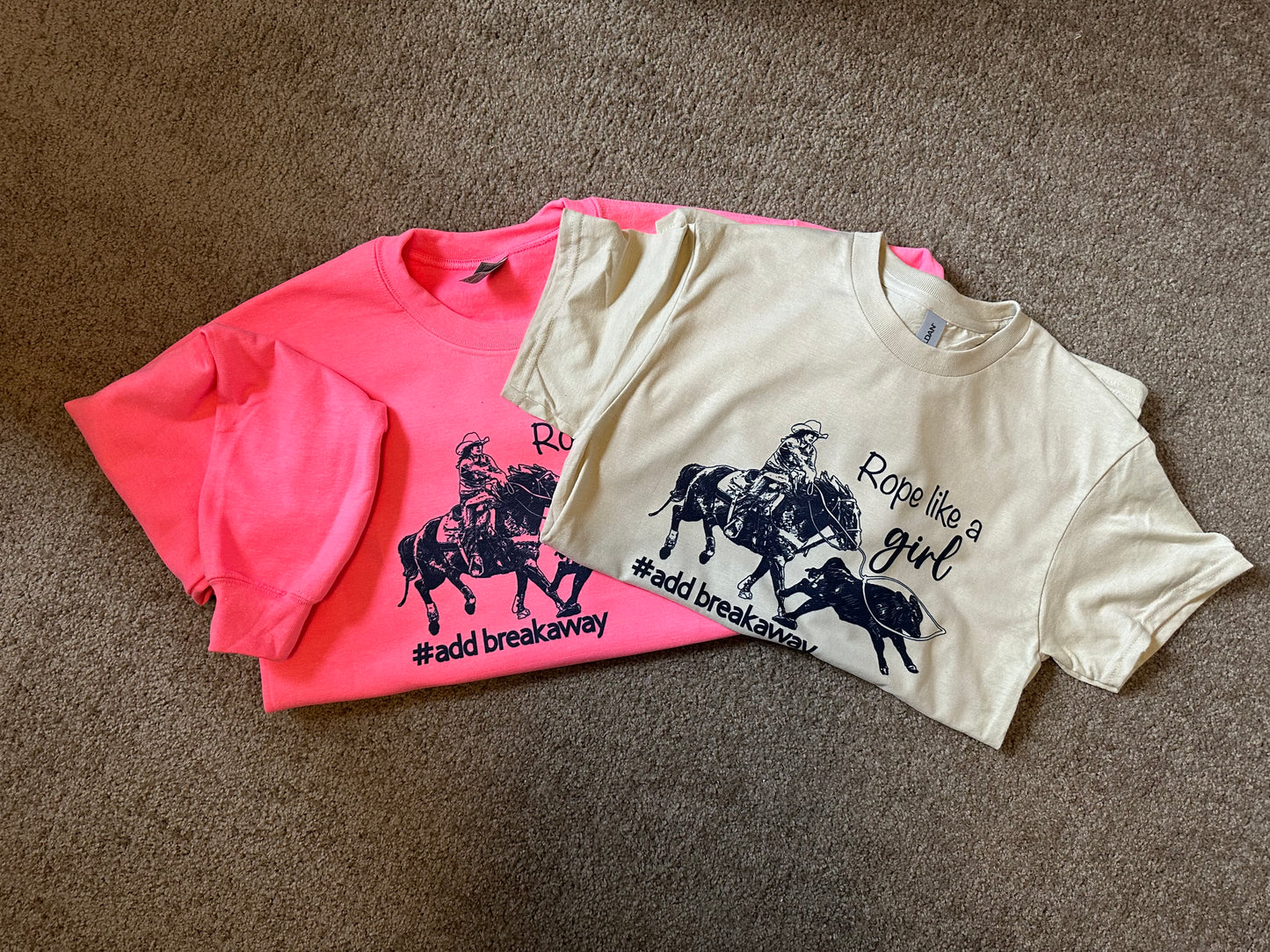 Rope Like a Girl #addbreakaway T-Shirt