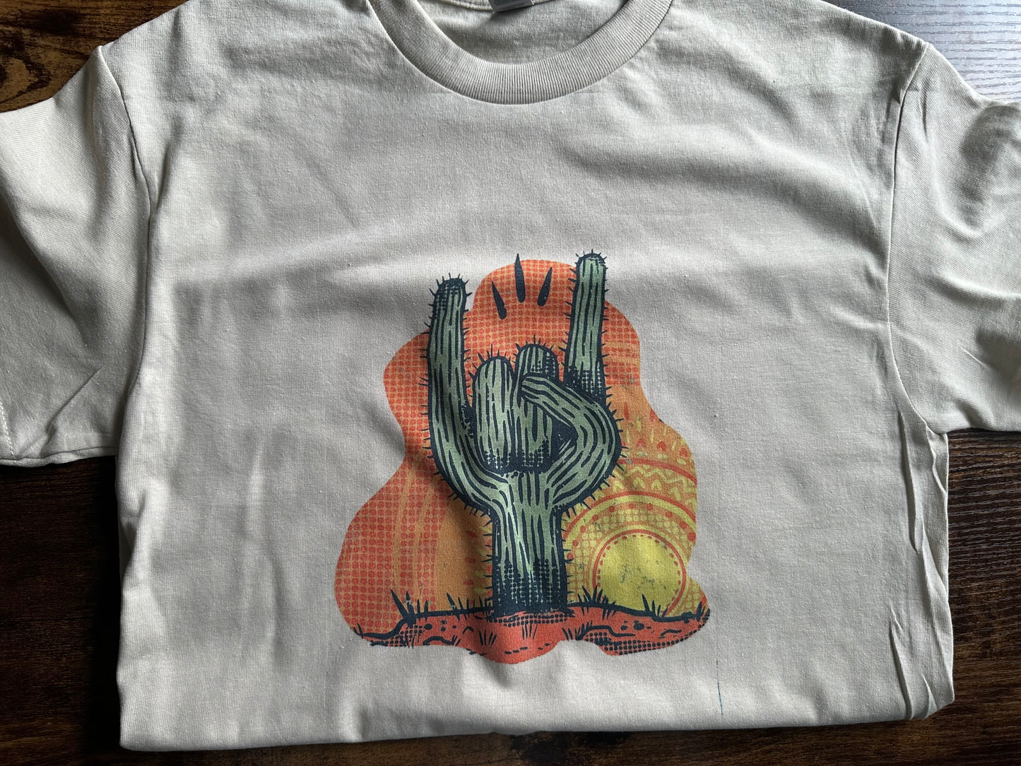 Rock on Cactus Tee